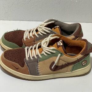 Size 10 - Jordan 1 Retro OG x Zion Williamson Low Voodoo No box preowned